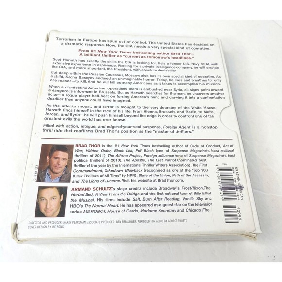 Foreign Agent  by BRAD THOR~UNABRIDGED CD'S AUDIOBOOK - Picture 5 of 6